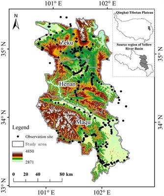 Human activities dominant the distribution of Kobresia pygmaea community in alpine meadow grassland in the east source region of Yellow River, China